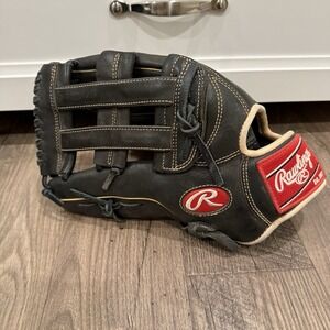 Rawlings GGE 1275 HB 12 3/4" GG Elite Left Hand Throw Baseball Glove Pro Design